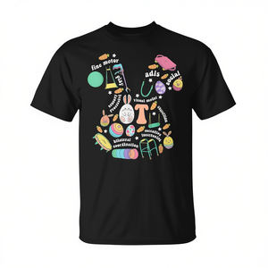 T-shirt promotionnel de thérapie ocupatoire pour la motricité fine – Collection Pâques - Product Image 2