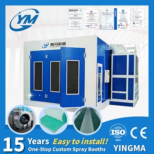 Cabine de peinture automobile abordable pour atelier, portable, avec système de filtration <span class=keywords><strong>complet</strong></span> - Product Image 1