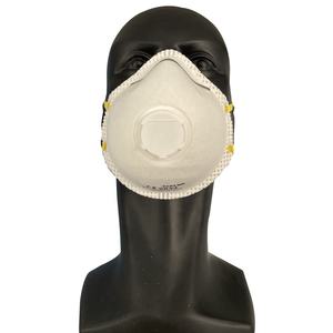 Mascarilla antipolvo <span class=keywords><strong>de</strong></span> tela no tejida CE EN149 FFP2, diadema con logotipo personalizado, respirador industrial cómodo antipolvo - Product Image 4