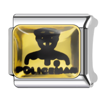 Correa de reloj modular impermeable DIY, hecha a mano, con patrón profesional de enfermera, de acero inoxidable, tipo pulsera italiana con dijes, para regalo.