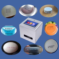 YAOMATEC Printer Inkjet Desktop Online, Printer Logo kode QR tanggal kedaluwarsa 12.7mm untuk kartu tabung kecil, Printer statis