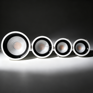 <span class=keywords><strong>Downlight</strong></span> LED <span class=keywords><strong>OSRAM</strong></span> Antideslumbrante con Controlador Eaglcrise, 10W-60W, Empotrable en Techo, Recorte de 75-260mm, Clase 1 de Eficiencia Energética - Product Image 1