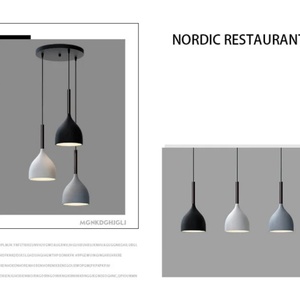 Lámpara Colgante de Hierro para Comedor de Hotel, Villa o Cocina, Luz Cálida Blanca para Iluminación de Restaurantes - Product Image 3