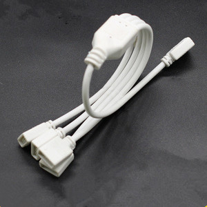 <span class=keywords><strong>12V</strong></span> 24V 5050 RGB <span class=keywords><strong>Led</strong></span> Strip Light 4ขาเชื่อมต่อชายหญิง<span class=keywords><strong>สาย</strong></span>เคเบิลขยาย<span class=keywords><strong>สาย</strong></span>สาขา - Product Image 6