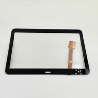 Set Pengganti Rakitan Digitizer Sensor Sentuh Kaca Matriks Tampilan Layar LCD 10.1 "untuk Samsung Galaxy Tab 4 10.1 SM-T530 T531