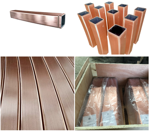 แม่พิมพ์คริสตัลไลเซอร์/ท่อหล่อแบบกำหนดเองสำหรับเหล็ก <span class=keywords><strong>CCM</strong></span>, ชิ้นส่วนเครื่องหล่อแบบต่อเนื่อง, ได้รับการรับรองมาตรฐาน ASTM/JIS/DIN - Product Image 5