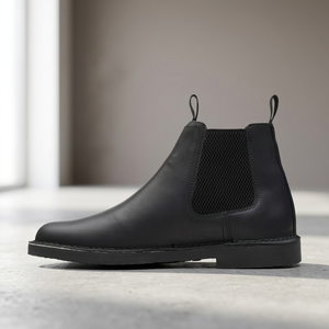 Bottes Chelsea en cuir PU pour hommes, personnalisées, de haute qualité, à lacets, style rétro classique, antidérapantes, pour l'hiver, idéales pour le dropshipping - Product Image 2