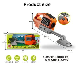 Electric Automatic Soap Bubble Machine <strong>Toy</strong> Indoor Outdoor Kids <strong>Lawn</strong> <strong>Mower</strong> Bubble Blower Maker Machine with Light - Product Image 5