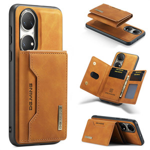 Funda de cuero magnética desmontable DG MING 2In1 para Huawei <span class=keywords><strong>P50</strong></span> / <span class=keywords><strong>P50</strong></span> <span class=keywords><strong>Pro</strong></span>, funda tipo billetera, tarjetero, funda para teléfono - Product Image 1