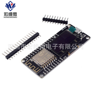 Carte de développement WiFi Hongwei Micro NodeMCU ESP8266 avec écran OLED de 0,96 pouce pour le prototypage - Product Image 2