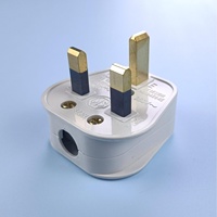 Prise de courant de haute qualité à 3 broches, type G, réutilisable, avec fusible de 13A, pour usage industriel et domestique