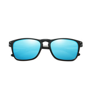 Fiber De carbone UV400 Carré <span class=keywords><strong>Noir</strong></span> Hommes En Aluminium Nuances lunettes de Soleil Polarisées - Product Image 4