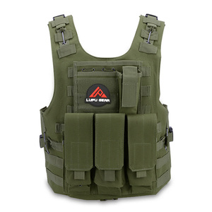 LUPU بيع بالجملة سترة تكتيكية ماج حقيبة لوحة حاملة واقية رخدة ميزات PE نايلون أكسفورد بوليستر لألعاب الحرب في الهواء الطلق CS - Product Image 6