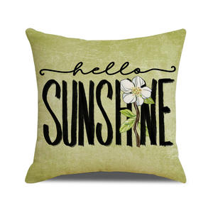 2025 nueva primavera Lino letra impresa sofá funda de <span class=keywords><strong>almohada</strong></span> fresca pequeña planta flores <span class=keywords><strong>almohada</strong></span> <span class=keywords><strong>inclinada</strong></span> para uso doméstico - Product Image 5