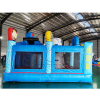 Château gonflable pour parc d'attractions pour enfants, aire de jeux extérieure, mur d'escalade, jeu de qualité commerciale en PVC, capacité 300-500 kg, respectueux de l'environnement