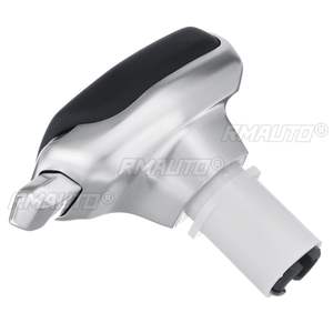 Poignée de levier de vitesses automatique noire en cuir PU pour Renault Koleos Nouveau <span class=keywords><strong>Kadjar</strong></span> 2016 2017 2018 <span class=keywords><strong>2019</strong></span> - Product Image 4