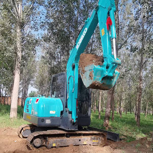 KOBELCO 95% Neuf SK60 Mini-excavatrice d'occasion SK 60 6T 6 tonnes Moteur diesel Isuzu Hydraulique sur chenilles Digger d'occasion - Product Image 6