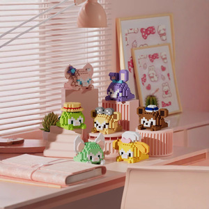 Chao Le Chuang Micro Particle Splice Creative Building Blocks ABS Plastic Toys 7101-7142 Animals Nature <strong>Series</strong> for Ages - Product Image 3