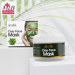 Mud Mask Clay Mud Mask Deep Cleansing Whitening Repair Skin Mud Korean Face Mud Mask Oil Control Shrink Pores Skin Care Clay Facial Essence Mask