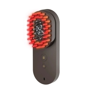 Peine desenredante tipo pala para el cabello, máquina de restauración y crecimiento capilar, aplicador de medicamentos EMS para el cuero cabelludo - Product Image 1