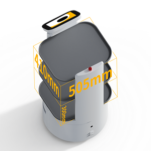 Robô Garçom de Alta Qualidade para Restaurantes / Robô de Serviço para Restaurantes / Robô Garçom à Venda - Product Image 2