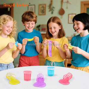 Kit de slime en vrac, jouets et cadeaux de fête pour enfants, pâte à modeler transparente anti-stress, cadeaux de fête pour enfants - Product Image 6