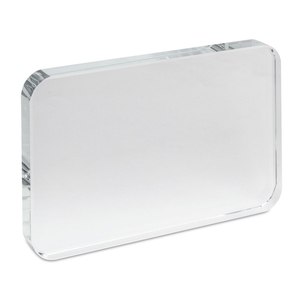 Fermalibro Rettangolare in Vetro 100x160x19mm per Ufficio - Product Image 2