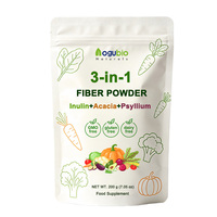 Poudre de fibres 3-en-1 : Inuline, Acacia, Psyllium – Complément alimentaire personnalisé sous marque privée OEM ODM pour compléments diététiques