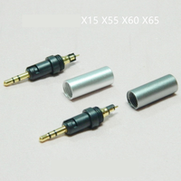 Prise stéréo plaquée or de 2.5mm pour AUSTRIAN AUDIO HI-X15 X55 X60 X65