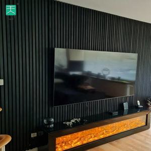 TianGe rovere insonorizzato in legno Akupanels impiallacciatura naturale parete acustica soffitto fonoassorbente <span class=keywords><strong>rumore</strong></span> lamelle <span class=keywords><strong>pannelli</strong></span> di legno - Product Image 5