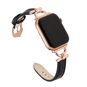Correa de Metal para Reloj Inteligente Compatible con IWatch <span class=keywords><strong>Applewatch</strong></span>, Correa de Apple con Diseño en Forma de D - Product Image 1
