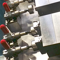 Serre-joint à levier à pousser et à tirer ; levier à bascule GH-305-CM