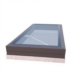 نافذة سقف كهربائية ذكية من سبائك الألومنيوم، نافذة منزلقة عازلة للصوت بتصميم رفع ذكي، نوافذ للطابق السفلي بضمان 5 سنوات - Product Image 1