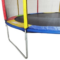 Trampolín Elástico Personalizado Funjump de 6 a 16 Pies con Red de Seguridad para Niños y Adultos