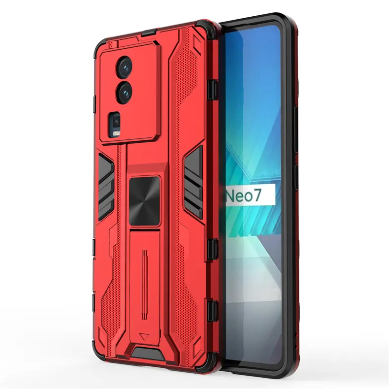 2022 New arrival 2 in 1 tpu PC Armor stand phone case for vivo Neo 7 Shockproof supersonic back Cover