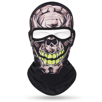 Masque de moto intégral personnalisé JX avec logo, coupe-vent, pour le sport et la pêche, 100% polyester, unisexe
