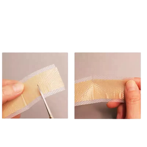 RECOO Blue Easy Tear Silicone Gel Tape Roll 4cmx1.5m Perban Medis Berkualitas Tinggi Bersertifikat CE Perban Perekat Penghapusan Tanpa Rasa Sakit - Product Image 6