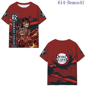 42 Designs <b>Demon</b> Kamado Nezuko Kamado Tanjirou <b>Slayer</b> Milk Silk Material Women <b>T</b>-<b>shirt</b> Anime Men's <b>Shirts</b> for Kids - Product Image 4