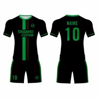Ensemble de maillots de football en polyester avec graphiques par transfert thermique pour une tenue respirante et à séchage rapide pour homme, femme et enfant - Maillot de Foot Maroc