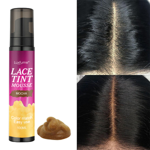 <span class=keywords><strong>Mousse</strong></span> teintée pour perruques à séchage rapide, coloration uniforme, corrige la ligne des cheveux, s'adapte au teint de la peau - Product Image 3