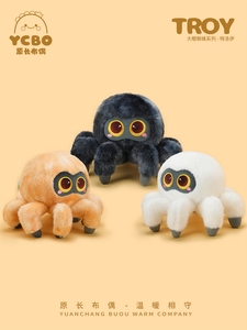 Muñeco de araña de simulación súper suave para Halloween, juguete de peluche divertido para decoración de armario de TV y alivio del estrés, venta al por mayor - Product Image 6