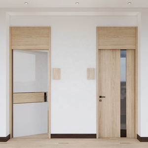 Puertas Interiores de Madera Sólida de Alta Calidad para Hoteles y Apartamentos, Diseño Moderno, Impermeables, Anti-Robo, Venta al Por Mayor - Product Image 3
