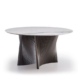 <span class=keywords><strong>2025</strong></span> Hiện Đại Đơn Giản Sang Trọng Bàn Ăn Đặt Ý Phong Cách Màu Grey Tối Giản Nhà Bằng Đá Cẩm Thạch Bàn Ăn Đặt - Product Image 4