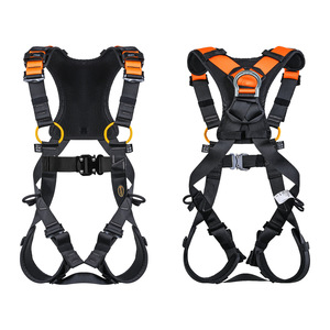 Arnés de seguridad de cuerpo completo Xinda, ajustable, de poliéster, con resistencia a la rotura de 1500 kg, para escalada y trabajos en altura. - Product Image 1