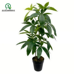 ต้นปาชิราอะควาติกาเทียมต้นไม้สีเขียวต้นไม้ไม่มีกระถางบอนไซสำหรับบ้านสำนักงานปาร์ตี้สวนห้องระเบียงตกแต่งประตูหน้าบ้าน - Product Image 3