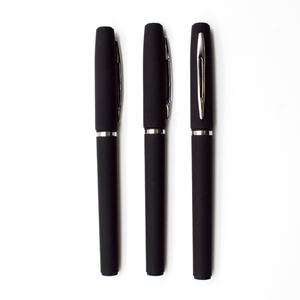 Bolígrafo de Gel de Plástico con Tinta Ecológica Negra y Azul, Personalizable con Logotipo de Alta Gama, Ancho de Escritura de 0.5 mm, para Publicidad Empresarial - Product Image 1