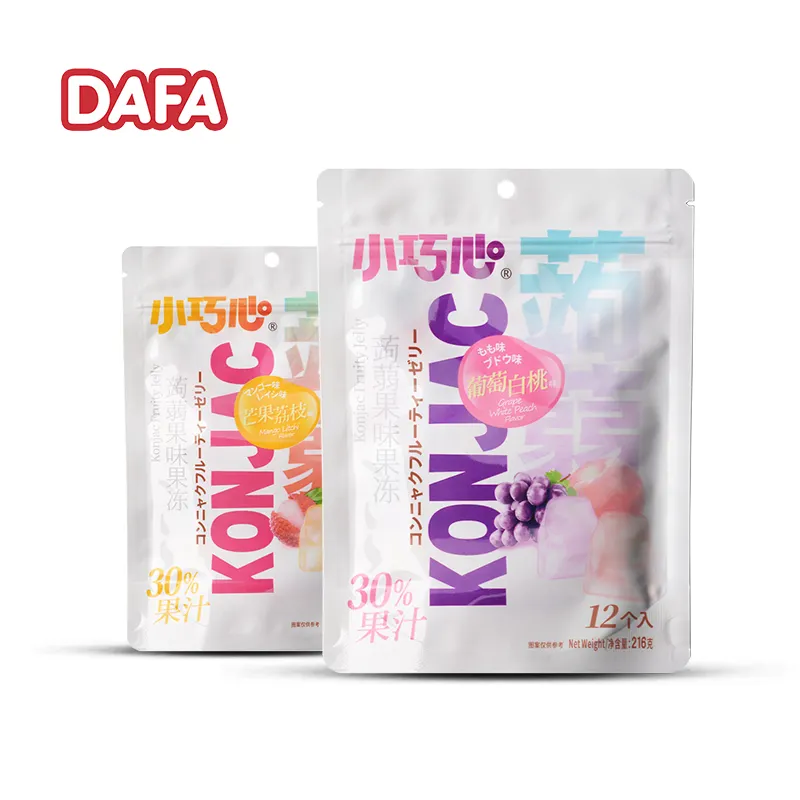 Konjac Mix fruchtigen Geschmack Gelee Freizeit Snack Food