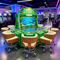 Chaise de casino réglable en hauteur avec roulettes, tabouret de jeu pivotant en cuir PU pour salle de poker