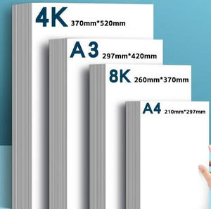 Offre Spéciale – Papier Bond Format A4 70/75/80 g/m² Blanc Épais pour <span class=keywords><strong>Peinture</strong></span> Artistique, Papier Rigide et Carton Artisanal pour Projets Artistiques et de <span class=keywords><strong>Peinture</strong></span> - Product Image 2