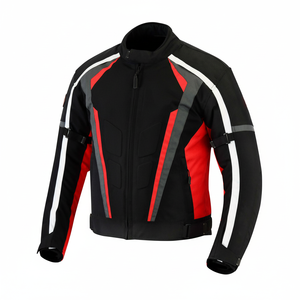 Veste de course de Motocross en Polyester de haute qualité vestes de moto de bonne qualité pour la course automobile en gros toile enduite de moto - Product Image 1